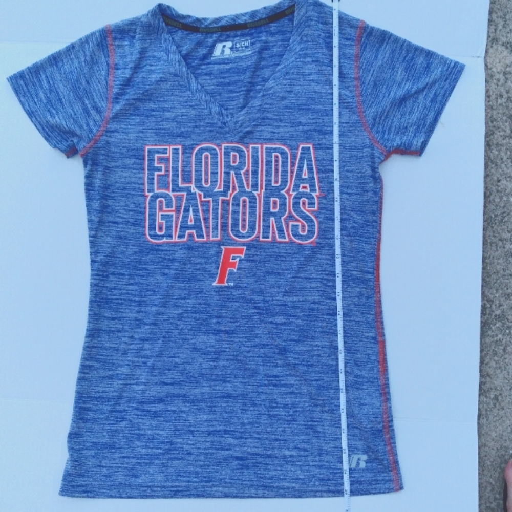 Florida Gators T-shirt Russell Size Small  (A48) - Picture 3 of 5